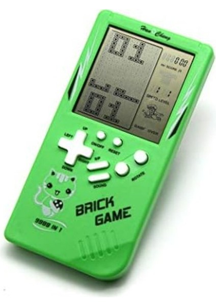 Tetris Oyun Konsolu 23 Bulmaca Oyunu Bataryalı 3.5 Inç LCD Mini Taşınabilir Atari fiyatları