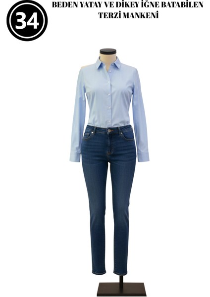34 Beden Pantolon Giyebilen Iğne Batabilen Terzi Mankeni – Prova ve Tasarım Mankeni modelleri