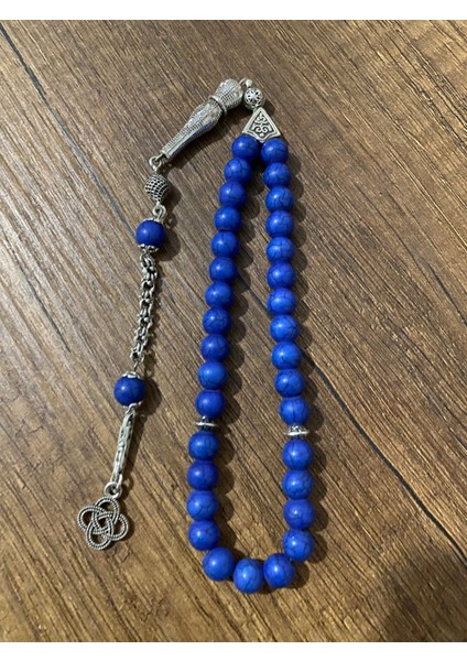 Küçük Boy Mavi Ceyt Tesbih modelleri