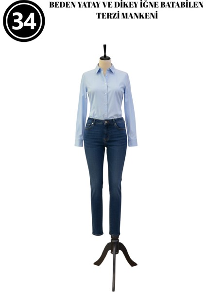 34 Beden Pantolon Giyebilen Iğne Batabilen Terzi Mankeni – Prova ve Tasarım Mankeni modelleri