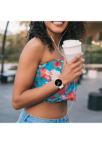 Samsung Galaxy Watch 8 44MM 40MM Ile Uyumlu Metal Tokalı Purelux Soft Silikon Kordon indirimleri