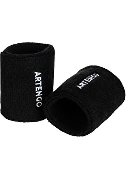 -Tenis Bilekliği - Ter Emici Özelliğe Sahip - Siyah