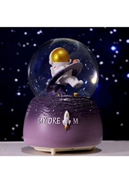 Yörüngedeki Astronot Kar Küresi modelleri