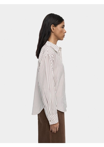 Uzun Kollu Çizgili Gömlek fiyatları