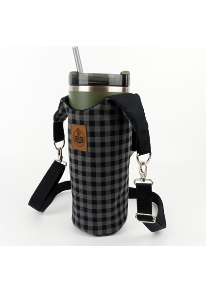 El Yapımı Pötikare Matara Termos Kılıfı Kulplu Model Quencher Pipetli 1,18 fırsatları