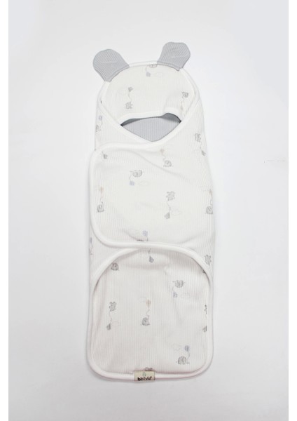 Bistyle Flying Elephant Organik Bel Destekli Kundak 75102 Ekru Gri fırsatları