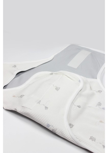 Bistyle Flying Elephant Organik Bel Destekli Kundak 75102 Ekru Gri indirimleri