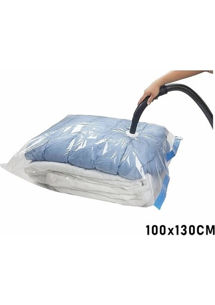 100X130 Mega Vakumlu Poşet Hurç Bag (5224)