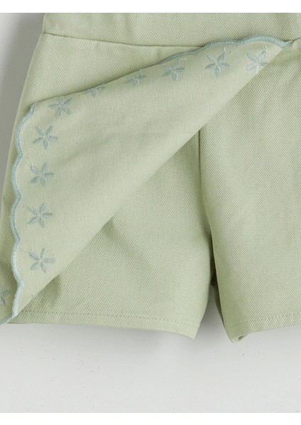 Lcw Kids Ekru Kız Çocuk Bluz, Etek ve Külotlu Çorap Takım