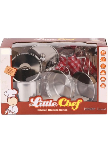 Nessiworld Küçük Şef Metal Mutfak Seti