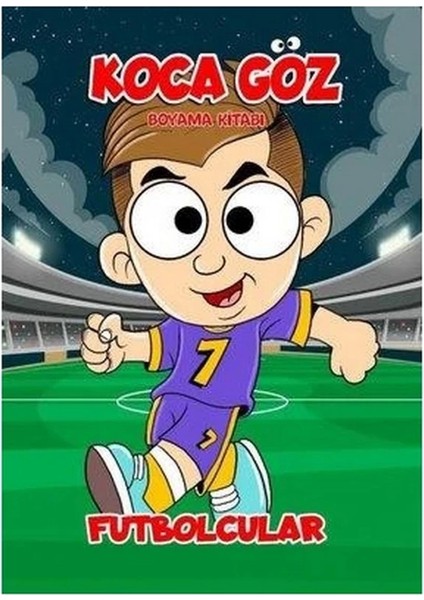 Nessiworld Koca Göz Futbolcular Boyama Kitabı