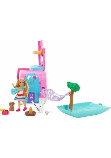 Nessiworld Barbie Chelsea'nin Yeni Karavanı HNH90 modelleri