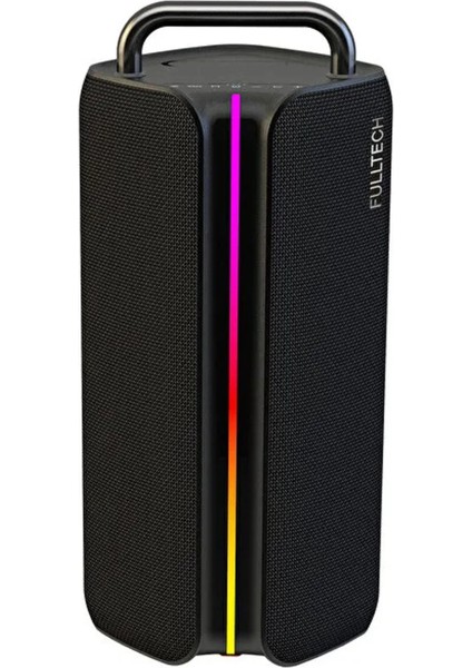 Fxs2 Taşınabilir Kablosuz Bluetooth Hoparlör Siyah | 120W Güç, Rgb Işık, Ipx4 Su Geçirmez modelleri