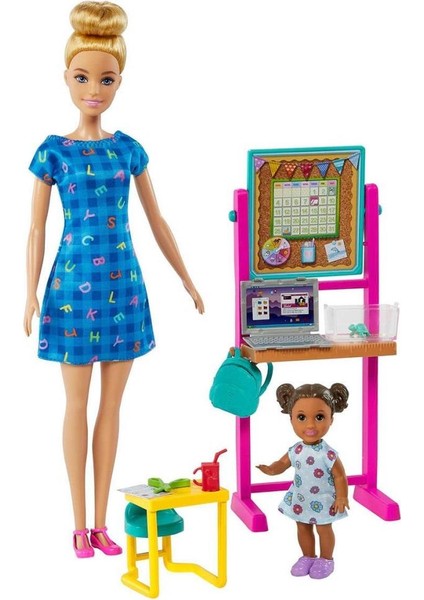 Nessiworld HCN19 Barbie Anaokulu Öğretmeni Oyun Seti indirimleri