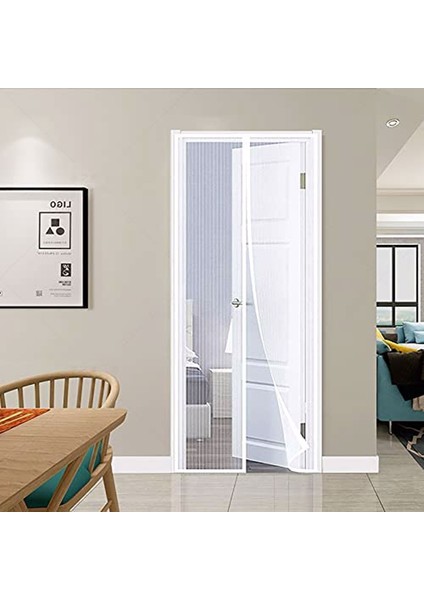 Mıknatıslı Kapı Sinekliği Tül Perde 105 x 205 cm (5224) fırsatları