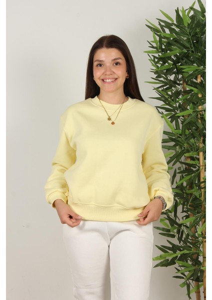 2513 Kısa Üç Iplik Sweat