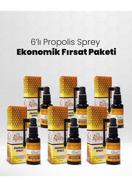 Propolis Sprey 30 ml 6 Adet