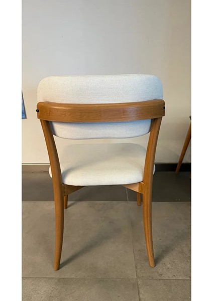 Bendis 6 Sandalye 1 Sabit Masa Yemek Masası Takımı 6 Kişilik - Beyaz&gold