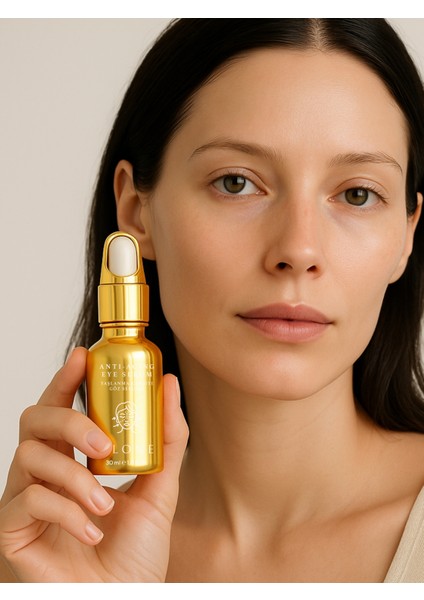 Yaşlanma Karşıtı Göz Serumu | 30ml | Peptit & Somon DNA | Koyu Halka, Torbalanma ve Kırışıklık Karşıtı