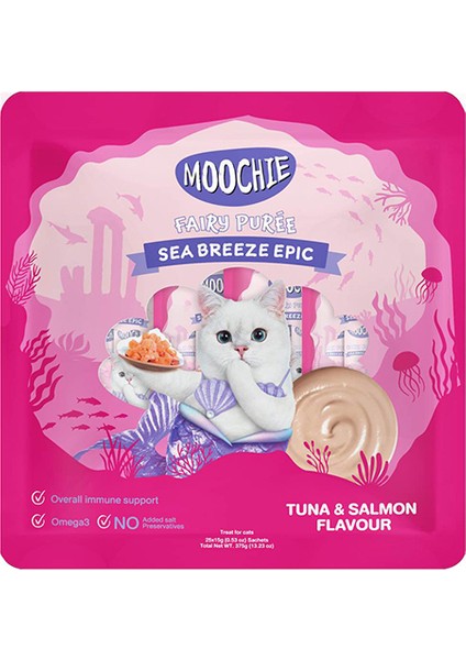 Zengezur Moochie Sıvı Kedi Ödülü Ton-Somon 25X15 gr