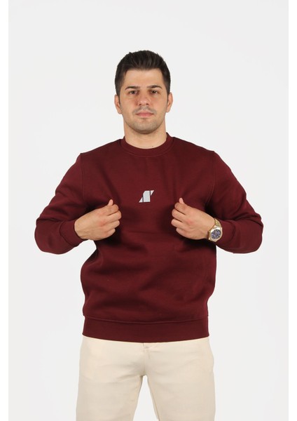 5012 Şardonlu Üç Iplik O Yaka Sweat indirimleri