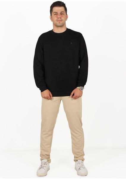 1066 Osho Kumaş O Yaka Sweat