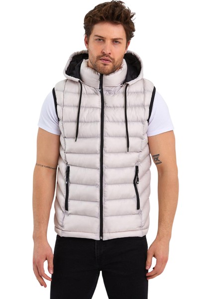 Erkek Kapşonlu Yelek