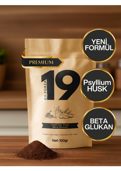 Coffee 19 Psyllium Husk - Beta-Glukan Granül Form Kahve