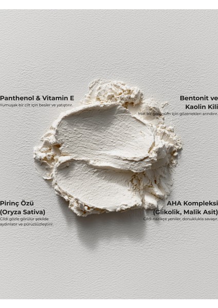 Pirinç Maskesi | 50ml | AHA & Kil | Aydınlatıcı ve Leke Karşıtı fırsatları