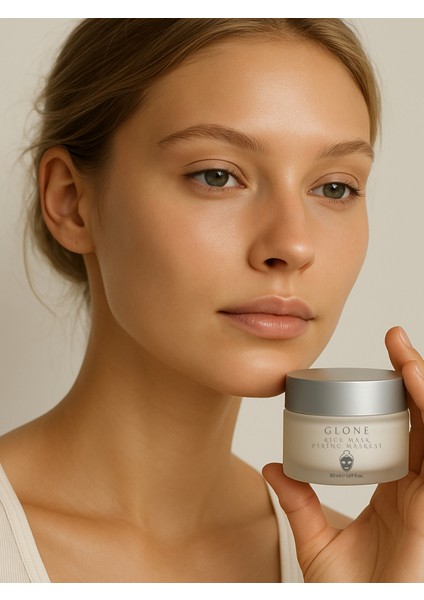 Pirinç Maskesi | 50ml | AHA & Kil | Aydınlatıcı ve Leke Karşıtı
