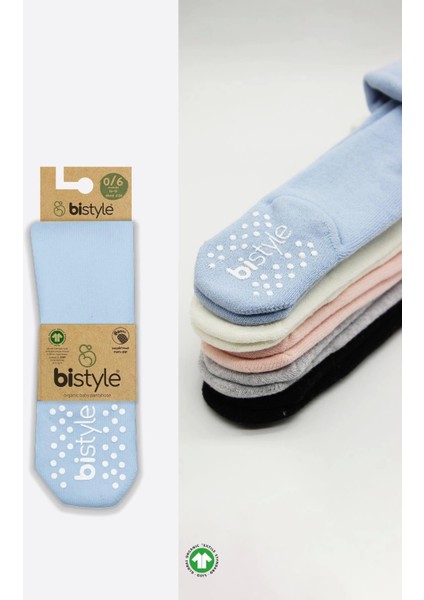 Bistyle Kaymaz Basic Külotlu Çorap 50501 Mavi