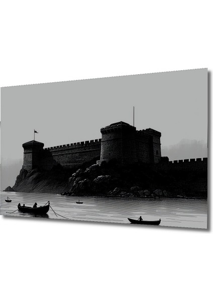 Çerçeve Görünümlü Altın Ağaçlı Fırtına Sulu Boya Görünümlü Dekoratif Ahşap Işyeri/ofis Kare Tablo fiyatları