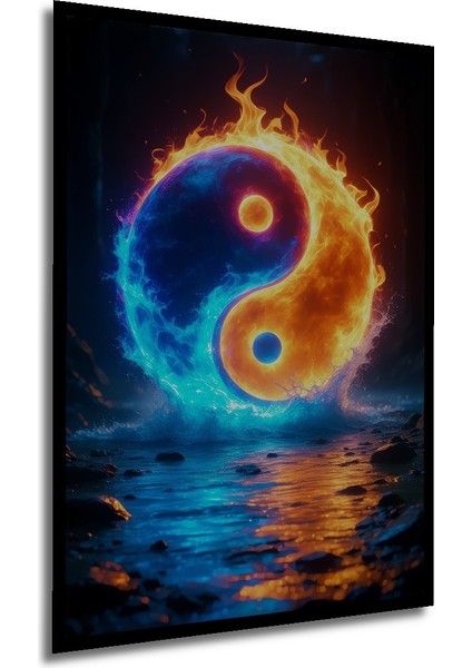 Yağlı Boya Görünümlü Muhteşem Aslan Portresi Dekoratif Ahşap Ev/işyeri/ofis Kare Tablo modelleri