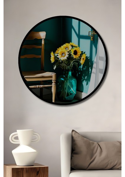 Çerçeve Görünümlü Savaş Alanı Yağlı Boya Görünümlü Dekoratif Ahşap Ev/işyeri/ofis Kare Tablo