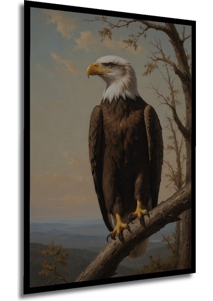 Kiraz Çiçekleri Arasında Pastel Boya Görünümlü Kuş Ev/işyeri/ofis Dekoratif Ahşap Kare Tablo modelleri