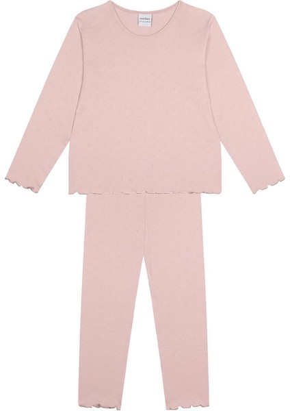 Kalp Jakar Uzun Kollu Pijama Takımı