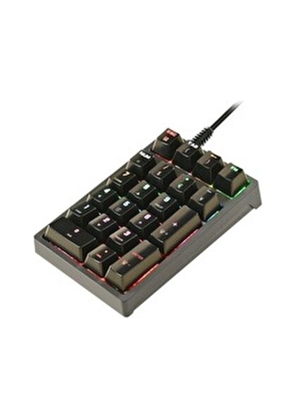 Rgb Mekanik Sayısal Tuş Takımı | 21 Tuşlu Kablolu Numpad, Mavi Switch, Gaming & Ofis Klavye fırsatları