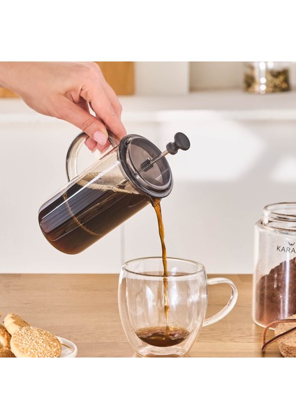 Alina French Press Gri 350 ml indirimleri
