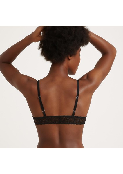 Leopar Mıcro Dantelli Bralet DS200471BR