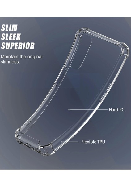 Realme 7 Kılıf Olex Tpu Silikon - Şeffaf