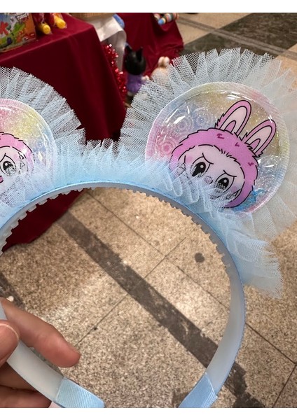 Labubu Kız Çocuk Taç Mavi modelleri