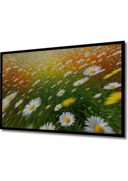 Çerçeve Görünümlü Eşsiz Paris Eyfel Kulesi Yağlı Boya Görünümlü Dekoratif Ahşap Ofis Kare Tablo fiyatları