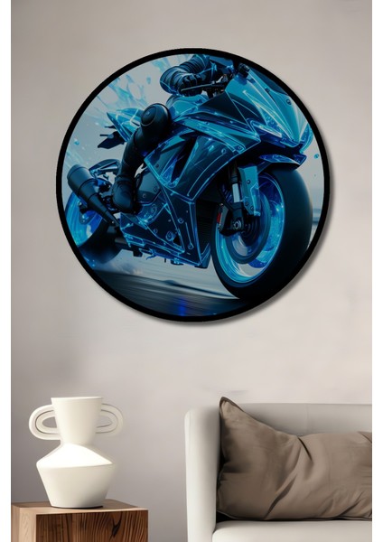 Çerçeve Görünümlü Tarihi Savaş Alanı Yağlı Boya Görünümlü Dekoratif Ahşap Ev/işyeri/ofis Kare Tablo