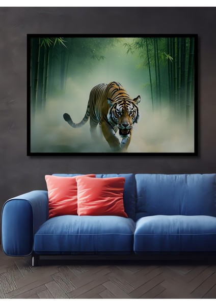 Renkli Şehir Işıkları Sulu Boya Görünümlü Dekoratif Ahşap Ev/işyeri/ofis Yuvarlak Tablo