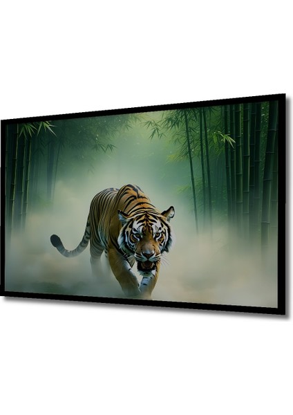 Renkli Şehir Işıkları Sulu Boya Görünümlü Dekoratif Ahşap Ev/işyeri/ofis Yuvarlak Tablo fiyatları