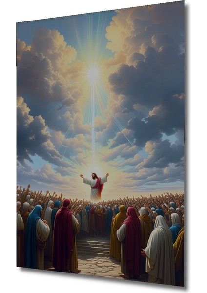 Yeşil Orman Rüyası Yağlı Boya Görünümlü Dekoratif Ahşap Ev/işyeri/ofis Kare Tablo fiyatları