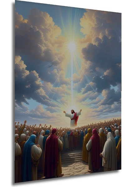 Yeşil Orman Rüyası Yağlı Boya Görünümlü Dekoratif Ahşap Ev/işyeri/ofis Kare Tablo modelleri