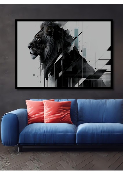 Çerçeve Görünümlü Ezoterik Güneş Yağlı Boya Görünümlü Dekoratif Ahşap Ev/işyeri/ofis Kare Tablo