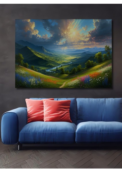 Minimalist Mor Robot Dekoratif Ahşap Dekoratif Ev/işyeri/ofis Kare Tablo