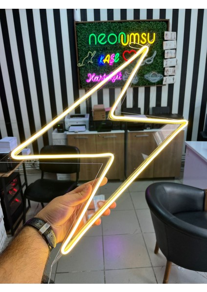 LED Çocuk Odası Gece Lambası Şimşek